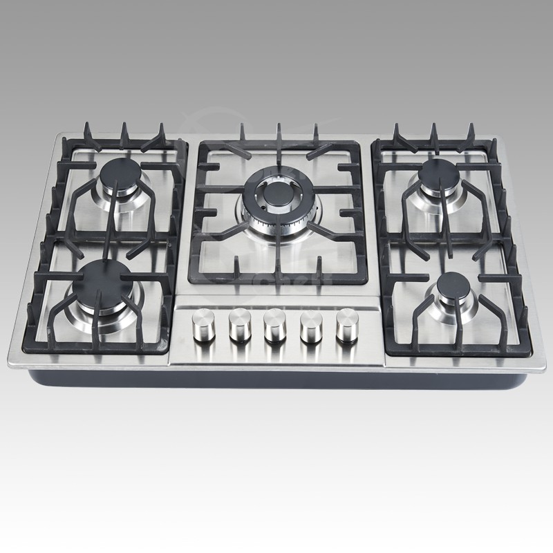 Modern Design 5 Burner stainless steel Gas Stove Gas Hob - Image 3