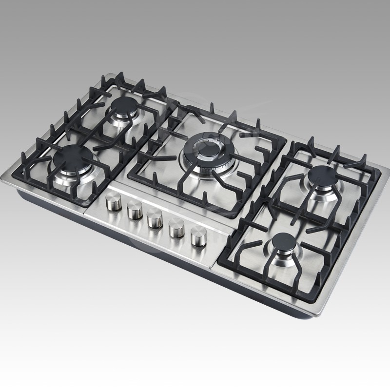 Modern Design 5 Burner stainless steel Gas Stove Gas Hob - Image 2