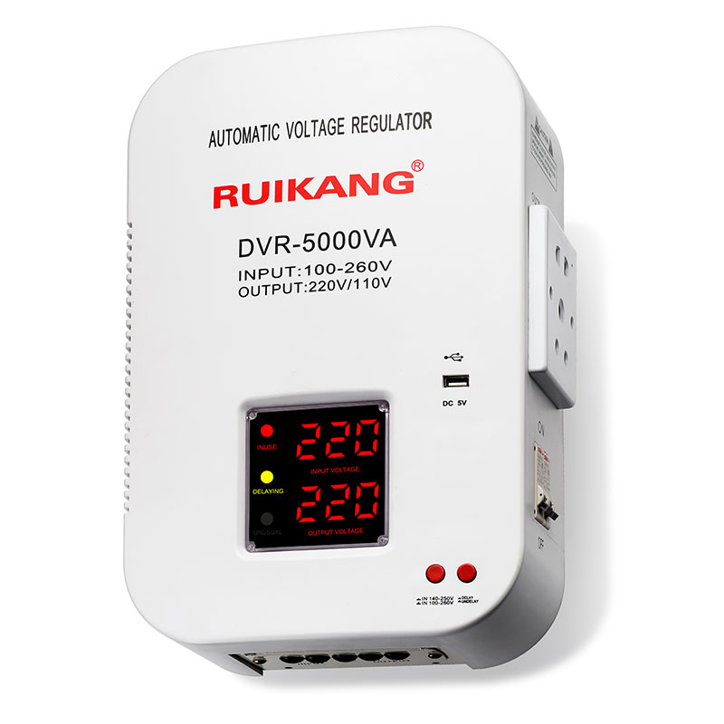 Modern Design Wall-mounted Type 220V AC Automatic Voltage Stabilizer Regulator - Image 3