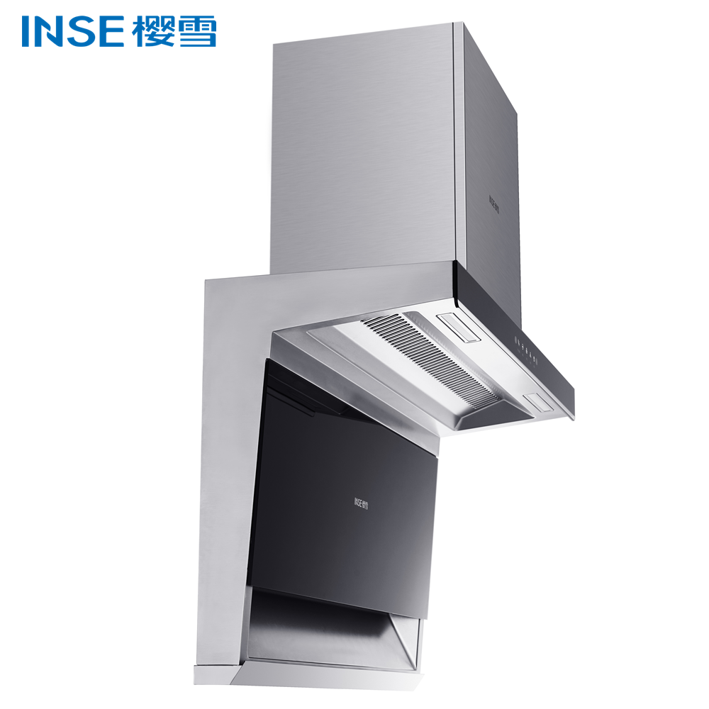Modern new design easy cleran stainless steel kitchen chimney range hood CXW-280-K2007(B) - Image 2