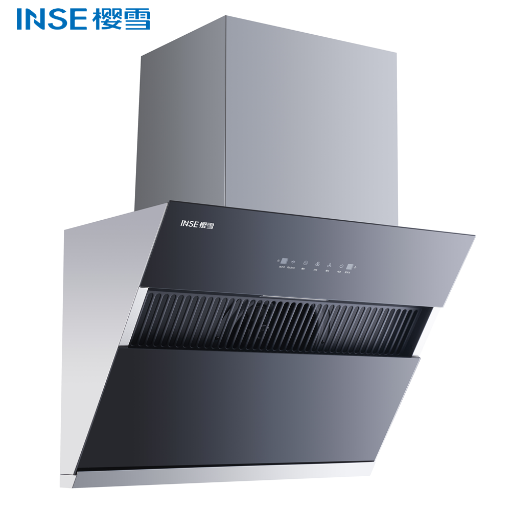 Glass Panel Cooker Hood with Wave Sensor