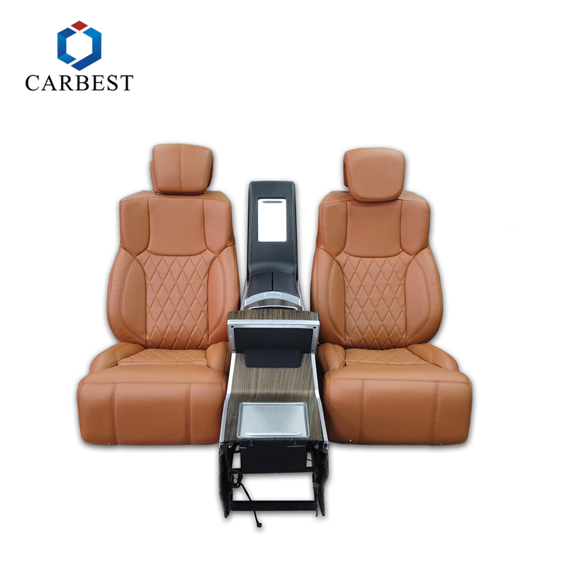 Modify luxury car seat back seat for Land Cruiser 5 to 4 seat MBS Style - Image 3
