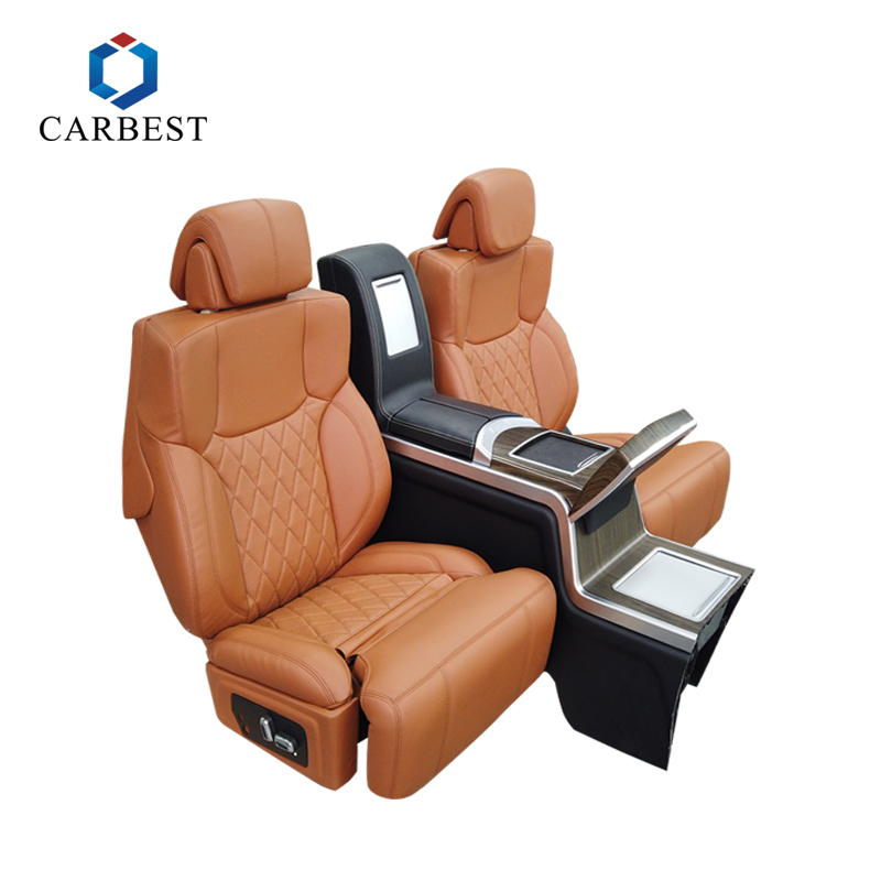 Modify luxury car seat back seat for Land Cruiser 5 to 4 seat MBS Style - Image 2