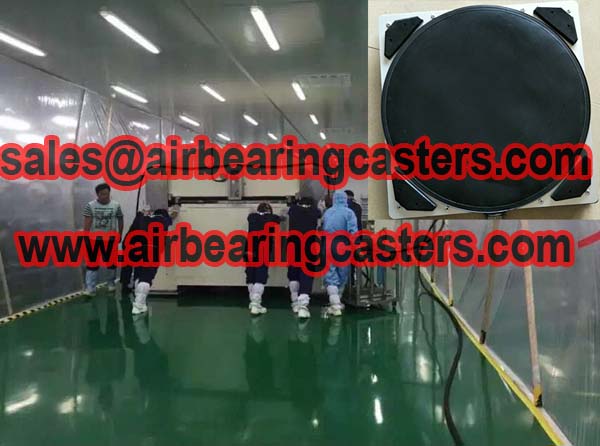 Modular Air Casters for Heavy Load Movement