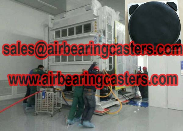 Modular Air Casters for Machine Tools