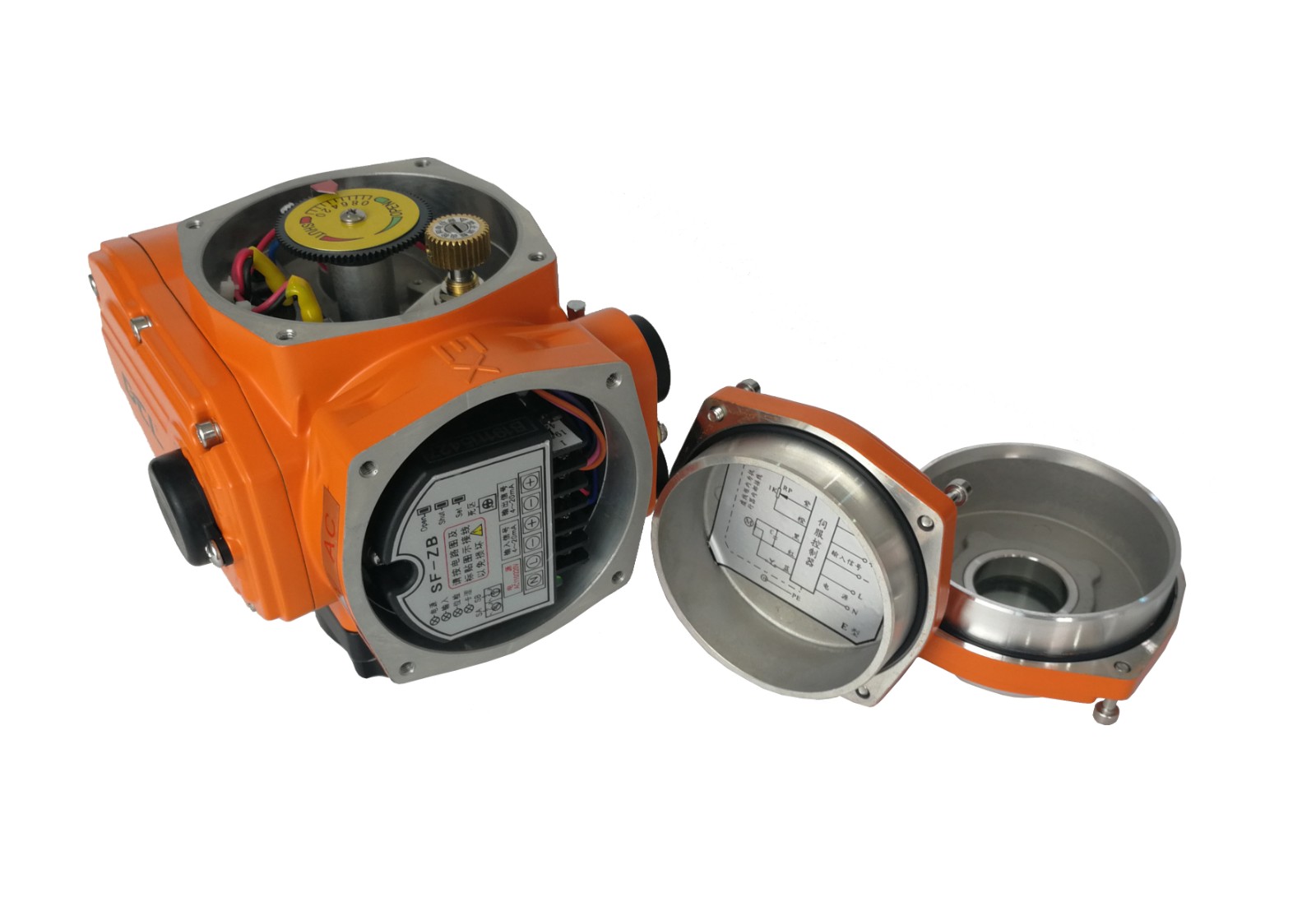 Modulating type explosion proof electric actuator with DC motor - Image 3