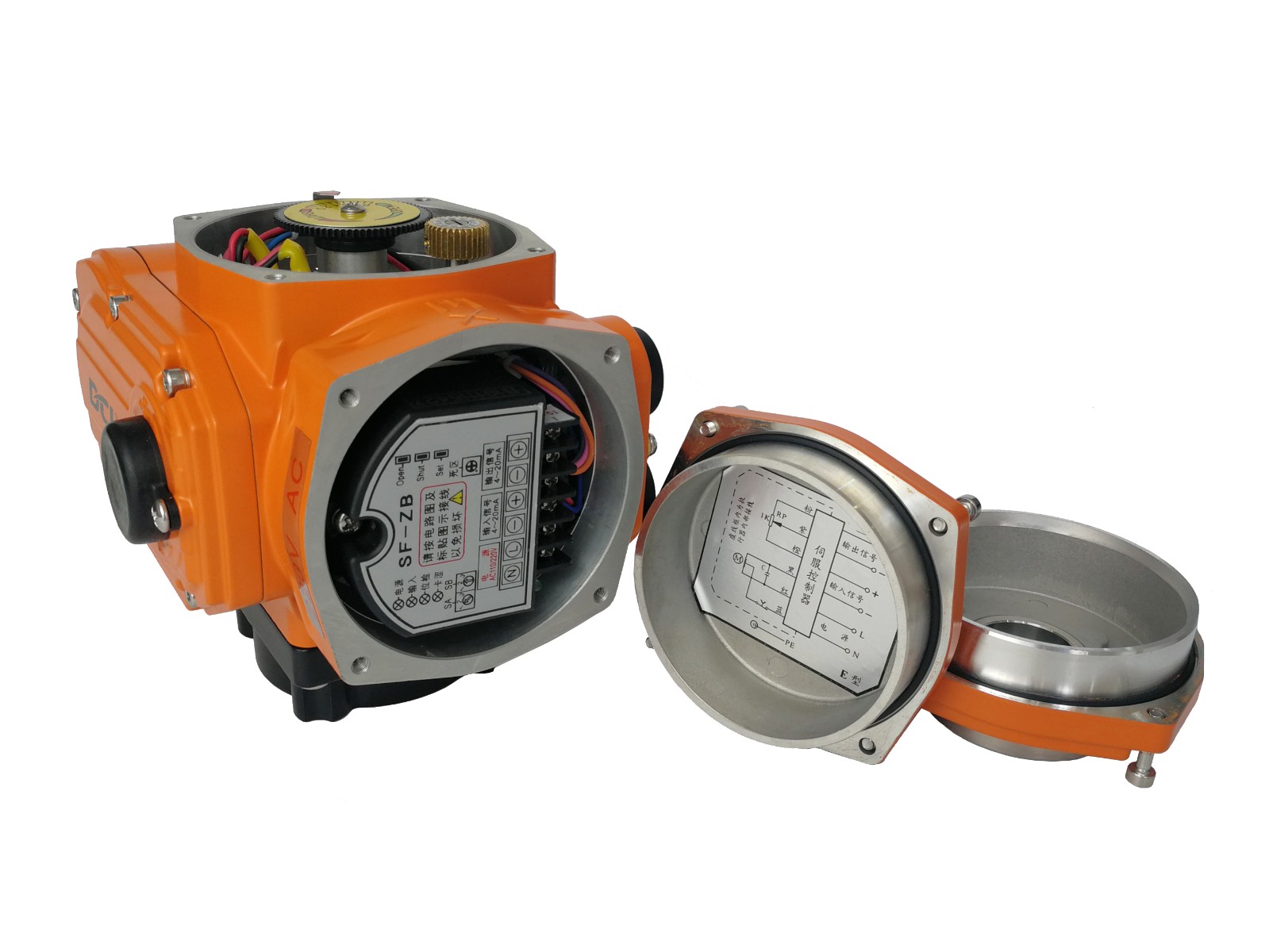 Modulating type explosion proof electric actuator with DC motor - Image 2