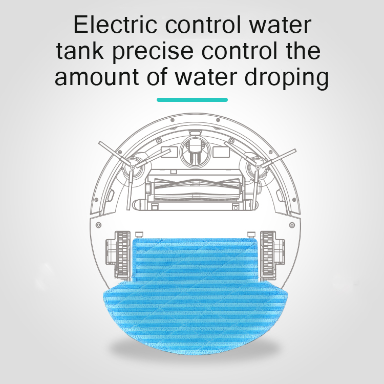 Robot vacuum electric water tank detail