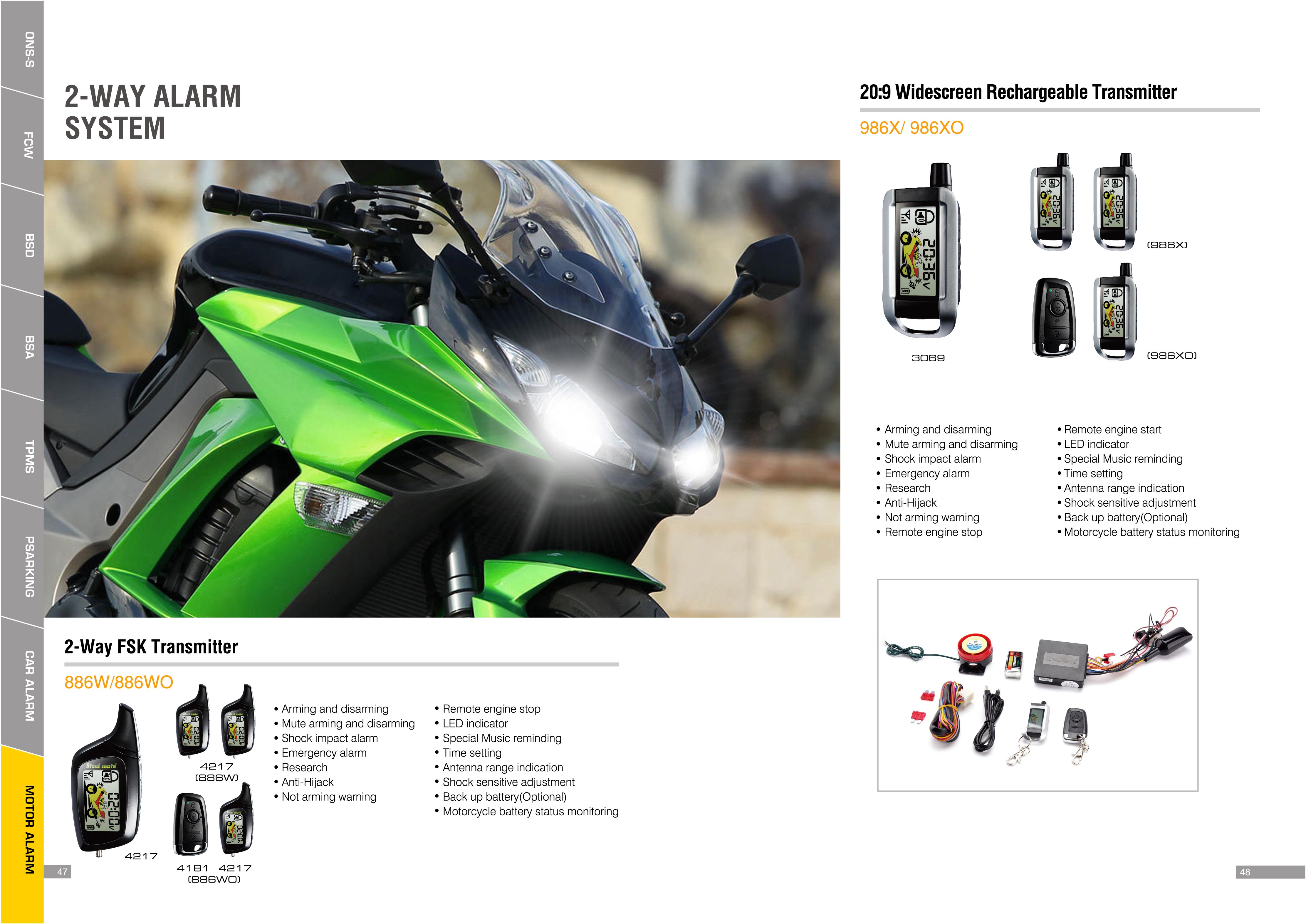 MOTOCYCLE ALARM SYSTEM - Image 2
