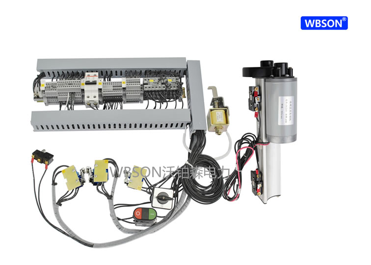 WBS020 control panel and motor assembly with pre-wired terminals