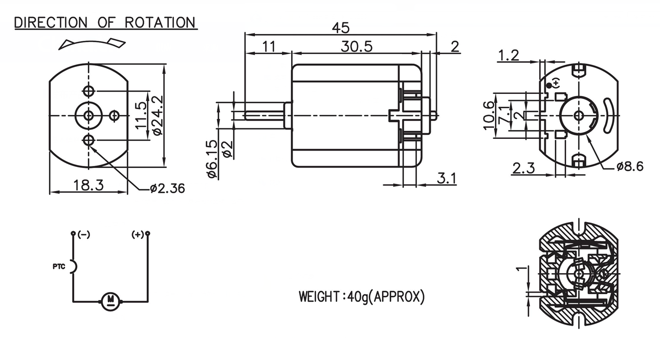 Motor for Central lock - Image 2