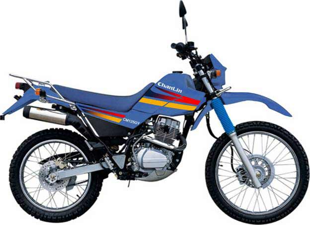 Dual-Sport Motorcycle for On and Off-Road Use