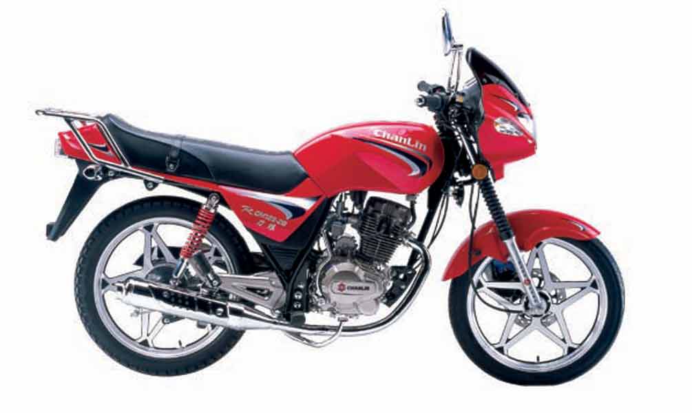 Urban Commuter Motorcycle with Single-Cylinder Engine