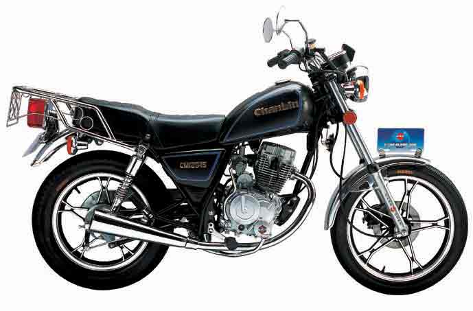Retro Style Street Motorcycle