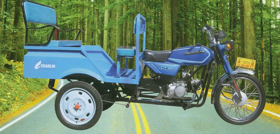 Three-Wheeled Passenger Motorcycle