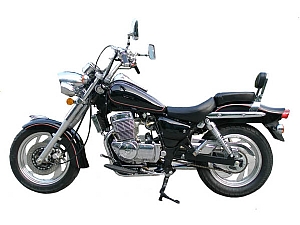 Cruiser Motorcycle with 150kg Payload Capacity