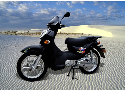 Step-Through Frame Gas Scooter