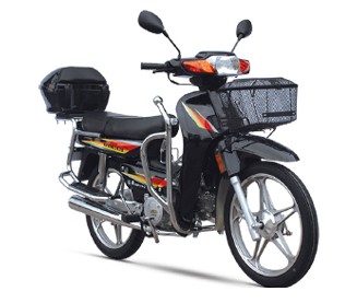 Step-Through Urban Commuter Motorcycle
