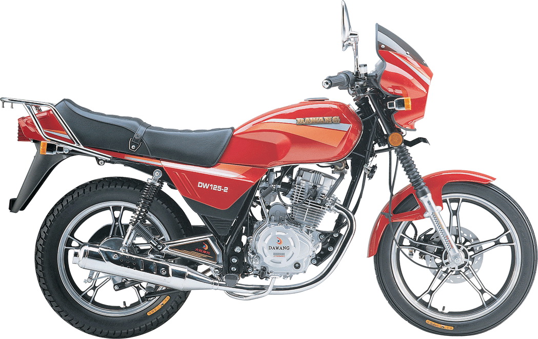 Urban Commuter Motorcycle with Single-Cylinder Engine