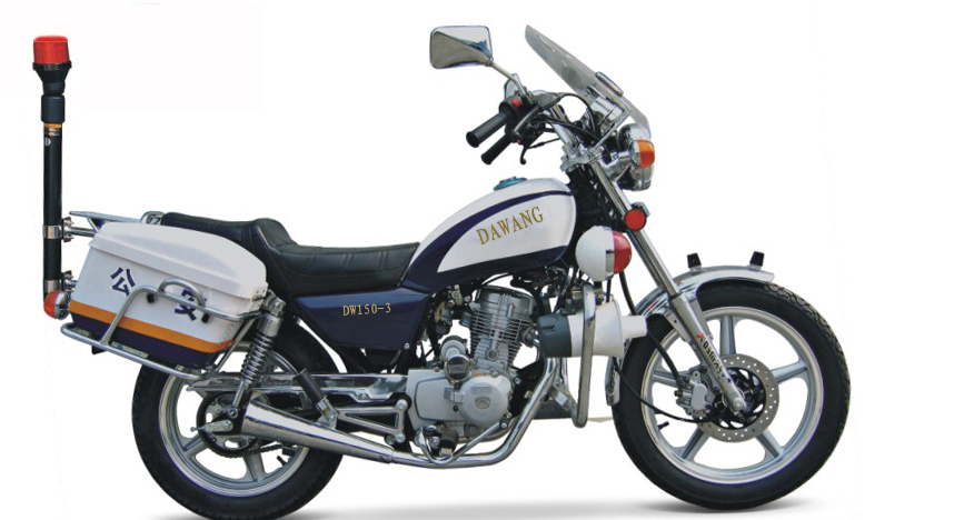 Touring Motorcycle with Side Storage