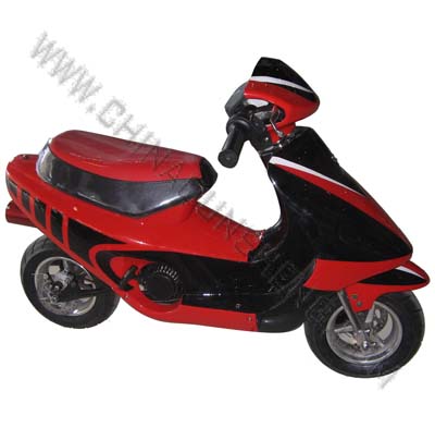 Red and Black Sport Motorcycle Replica