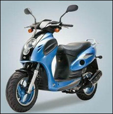 Urban Commuter Scooter Motorcycle