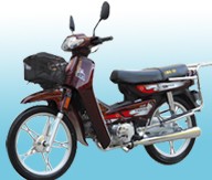 Step-Through Urban Motorcycle