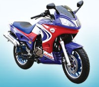 Sport Motorcycle with Fairing