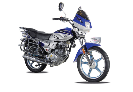 Step-Through Motorcycle with Fairing