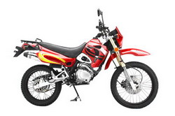 High-Performance Motorcycle for On and Off-Road Use
