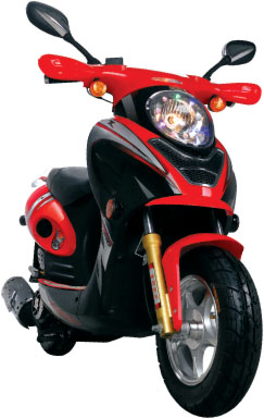 Red and Black Sportbike Motorcycle