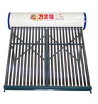 Solar Water Heater with Evacuated Tubes