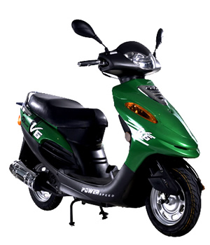 Green Urban Commuter Scooter