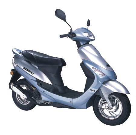 50CC Step-Through Gas Scooter