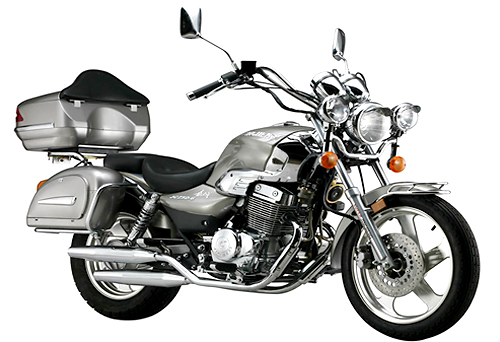 Touring Motorcycle with Storage