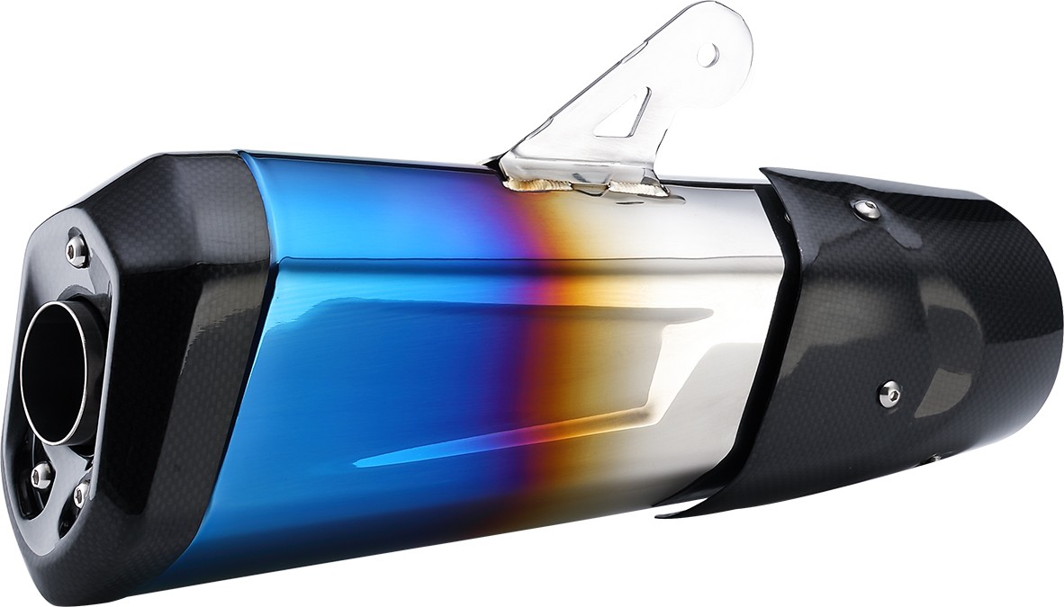 Motorcycle Exhaust Silencer with 51mm Inlet
