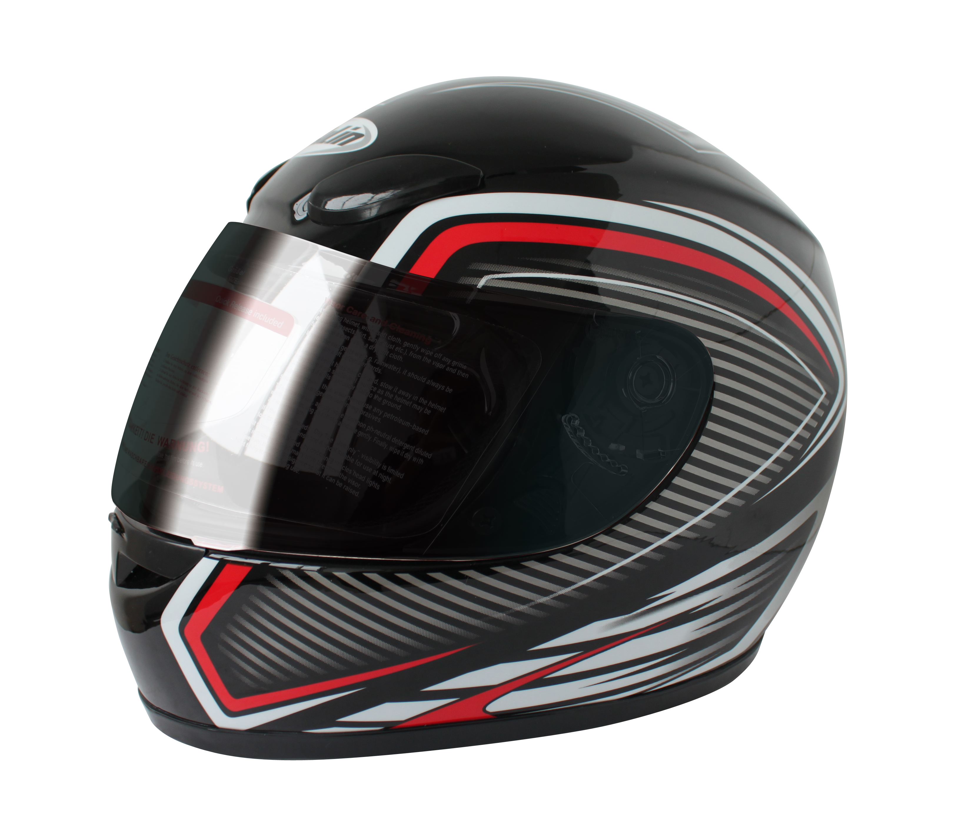 Full Face Motorcycle Helmet with Visor