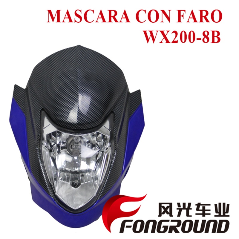 Motorcycle Headlight Assembly