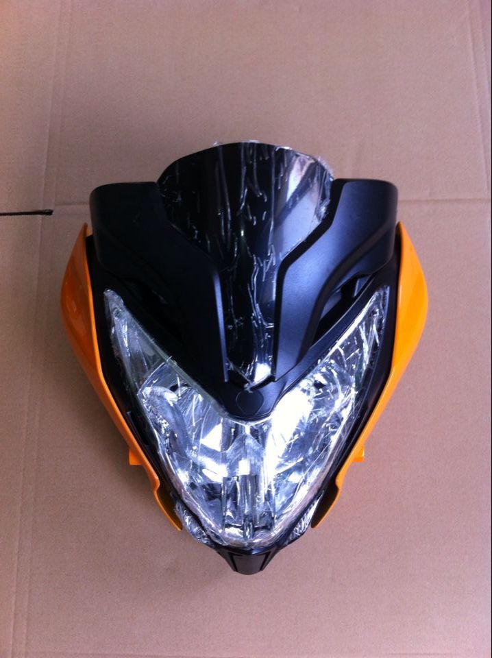 Motorcycle Headlight Assembly