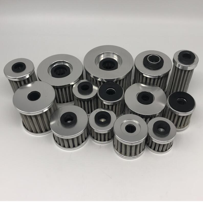 Motorcycle Oil Filter with Stainless Steel Mesh