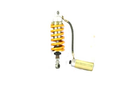 Motorcycle Shock Absorber with Remote Reservoir