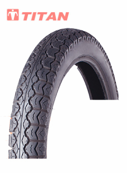 Close up of motorcycle tyre tread pattern