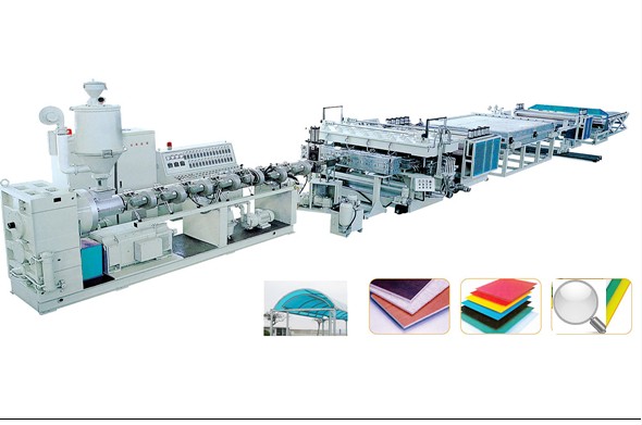 Plastic Sheet Extrusion Machine