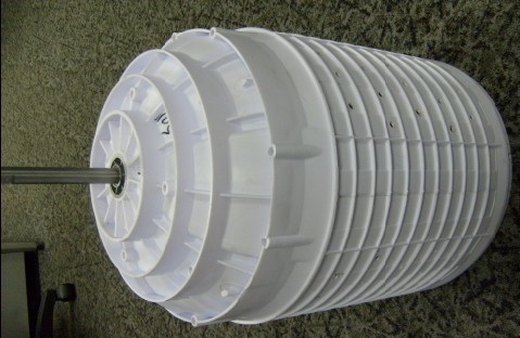 Cylindrical Plastic Rotational Mould
