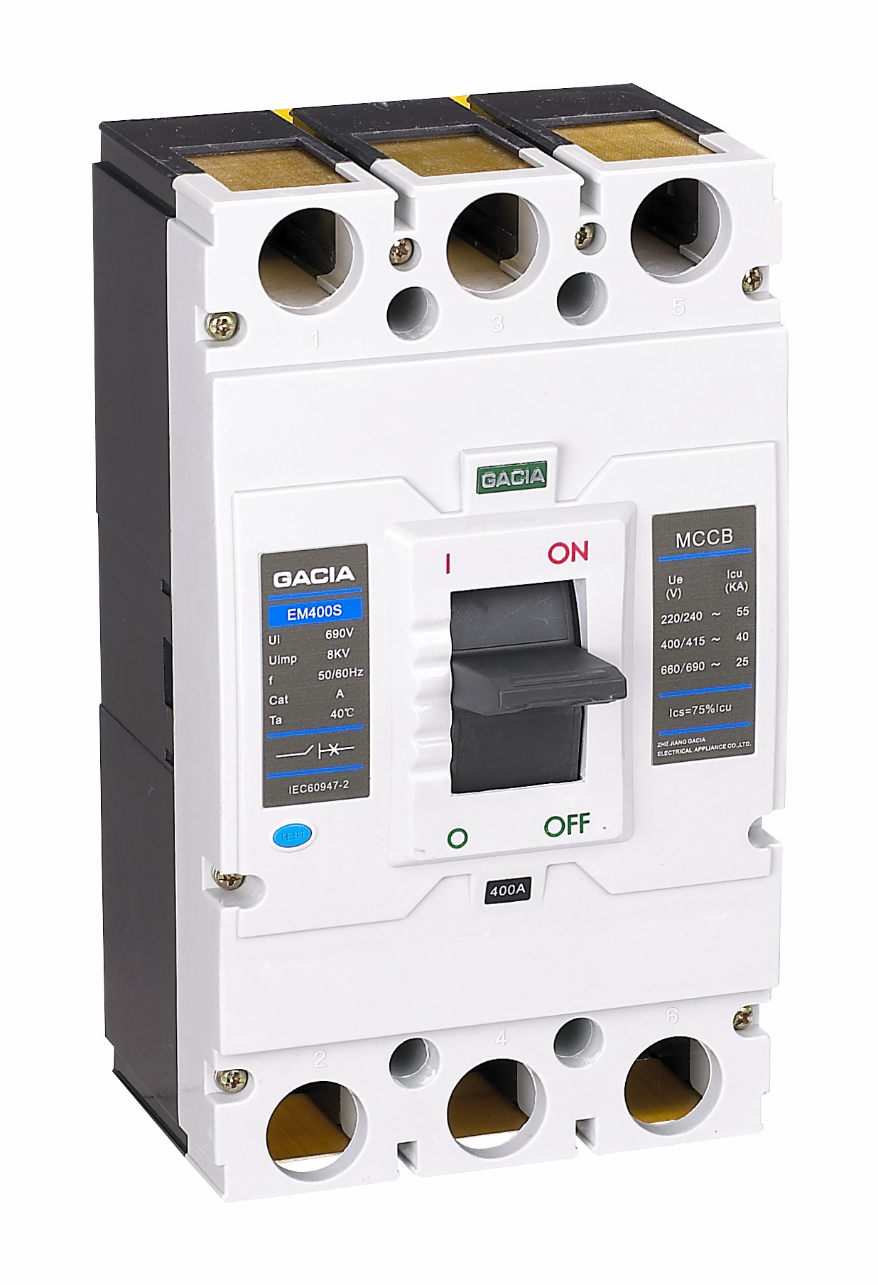 400A Molded Case Circuit Breaker