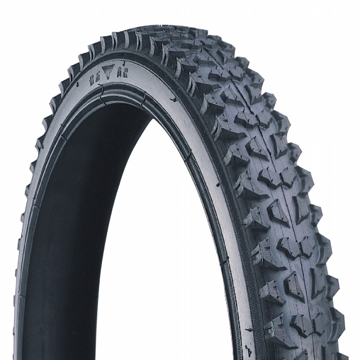Mountain Bike Tire with Aggressive Tread