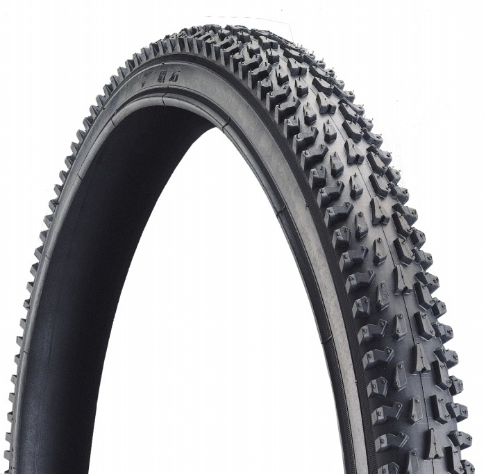 Mountain Bike Tire with Aggressive Tread