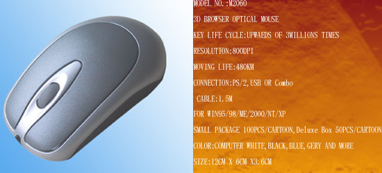 3D Optical Computer Mouse