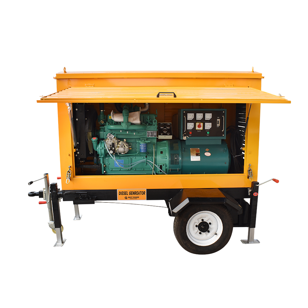 moving diesel generator welding machine set - Image 3