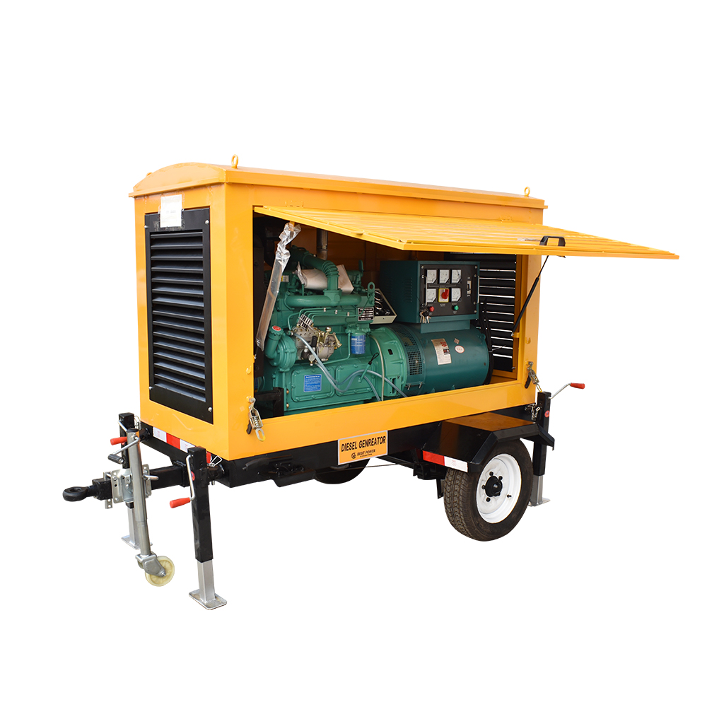 moving diesel generator welding machine set - Image 2